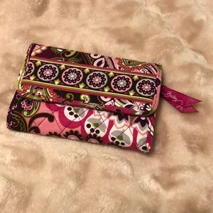 Very Bradley Very Berry Paisley Wallet.